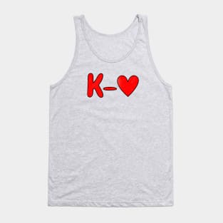 K Heart, K Love Korean Love Tank Top